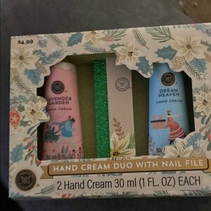 Lavender Garden & Dream Heaven Hand Cream Duo with Nail File